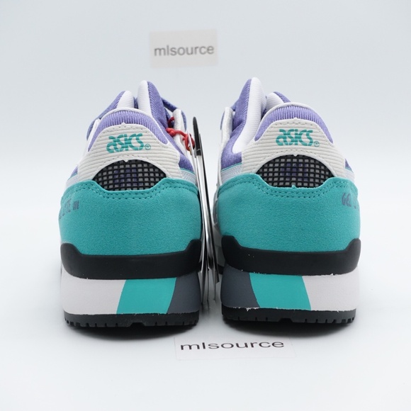 SLD NEW ASICS GEL-Lyte III OG Sneaker 1191A266-103 White/Blue - Picture 4 of 5